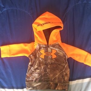 Baby boy under armour jacket